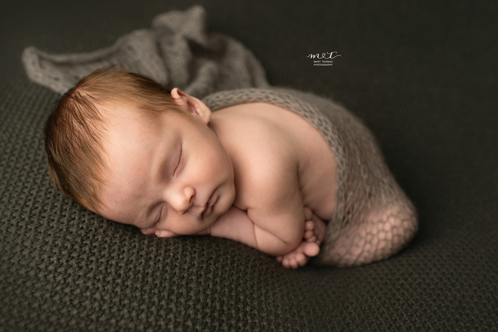 Posed Norman Newborn Photographer (Mary Thomas Photography)